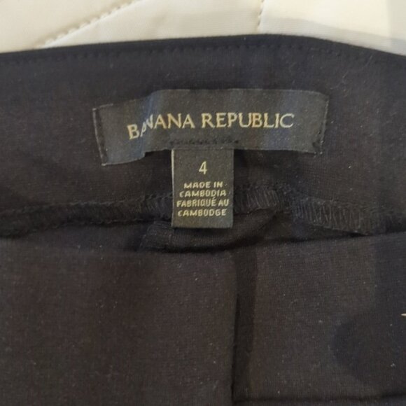 Sz 4 Banana Republic Women’s Mid Rise Straight Leg Pants - Picture 3 of 6